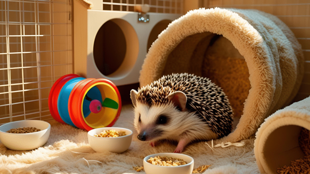 How to Set Up a Comfortable Hedgehog Cage at Home